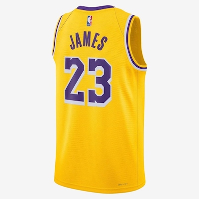 Camiseta Regata Nike Los Angeles Lakers Icon Edition 2022/23 - Masculina - Foto 2