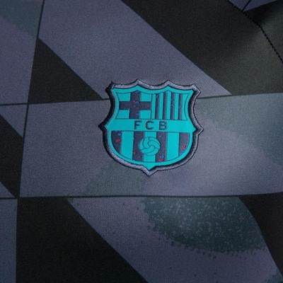Camisa Barcelona Nike Pré-Jogo Iii - Masculina - Foto 3
