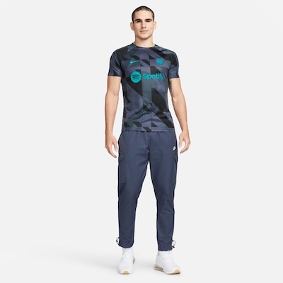 Camisa Barcelona Nike Pré-Jogo Iii - Masculina - Foto 4