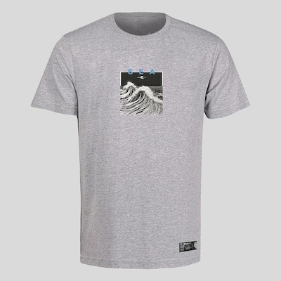 Camiseta WSS Brasil Sea Wave Prime - Masculina - Foto 1