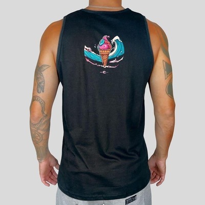 Camiseta Regata WSS Brasil Ice Surfing Prime - Masculina - Foto 2