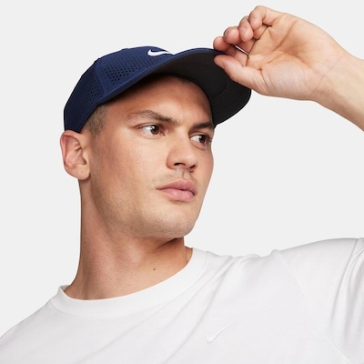 Boné Aba Curva Nike Dri-Fit Adv Club - Snapback - Adulto - Foto 4