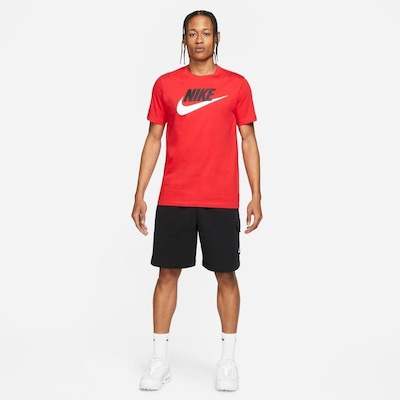 Camiseta Nike Sportswear Icon Futura - Masculina - Foto 4