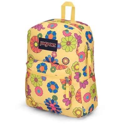 Mochila Jansport Cross Town Power To The Flower - 26 Litros - Foto 2