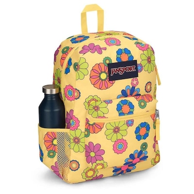 Mochila Jansport Cross Town Power To The Flower - 26 Litros - Foto 6
