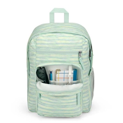 Mochila Jansport Big Student 70S Space Dye Fresh Mint - Foto 6