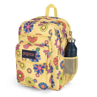 Mochila Jansport Big Student Power To The Flower - 34 Litros - Foto 4