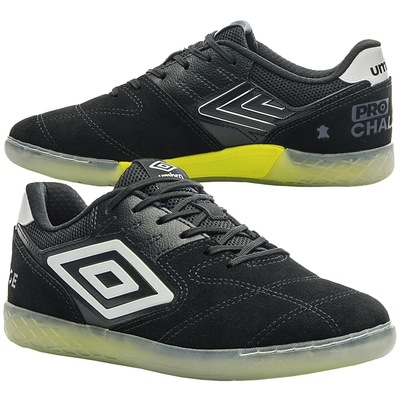 Kit Chuteira Futsal Umbro Pro Challenge + Meias - Adulto - Foto 2