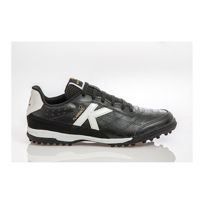 Chuteira Society Kelme Flamenco Couro Tf - Adulto - Foto 1