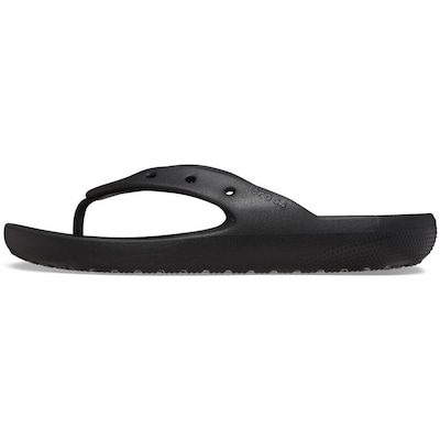 Chinelo Crocs Classic Flip V10 Black - Unissex - Foto 3