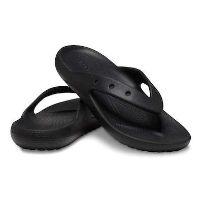 Chinelo Crocs Classic Flip V10 Black - Unissex - Foto 4