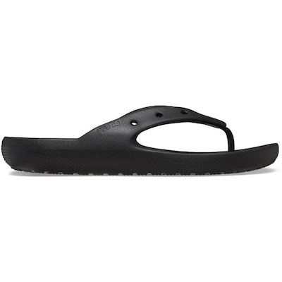 Chinelo Crocs Classic Flip V10 Black - Unissex - Foto 1