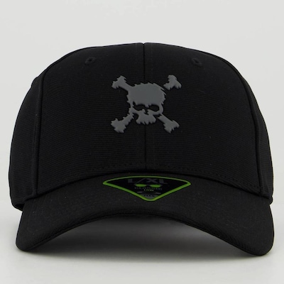 Boné Aba Curva Oakley Scatter Skull - Fechado - Adulto - Foto 2