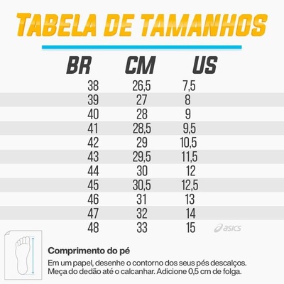 Tênis Asics Streetwise + 3 Pares de Meias - Masculino - Foto 4
