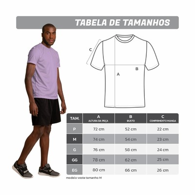 Camiseta Algodão Muvin Sportswear- Masculina - Foto 3