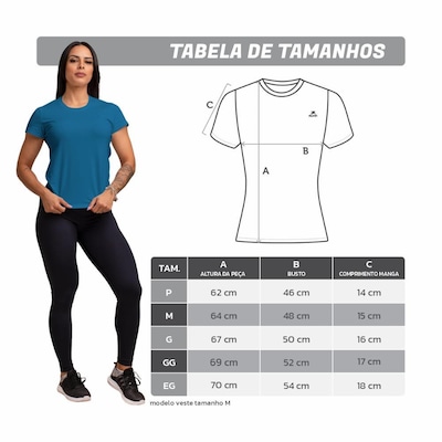 Camiseta Algodão Sportswear Muvin - Feminina - Foto 3