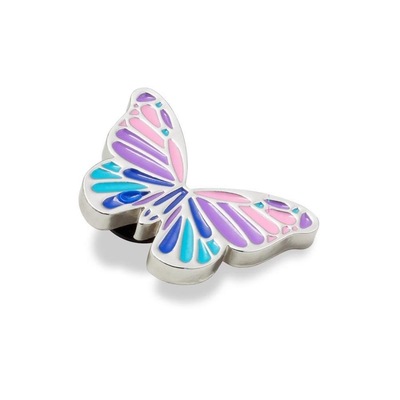 Jibbitz? Crocs Borboleta Multi Púrpura - Unissex - Foto 2