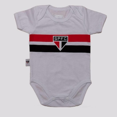 Body do São Paulo Reve Dor Matchday Home - Infantil - Foto 1