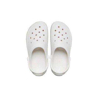 Sandália Crocs Off Court Clog White - Unissex - Foto 5