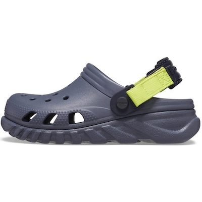 Sandália Crocs Duet Maxx II Clog K Storm - Unissex - Foto 3