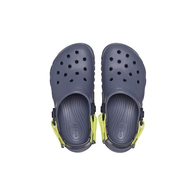 Sandália Crocs Duet Maxx II Clog K Storm - Unissex - Foto 5