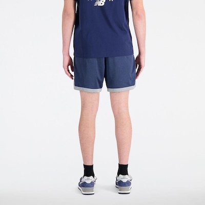 Bermuda Mesh New Balance Hoops - Masculina - Foto 4