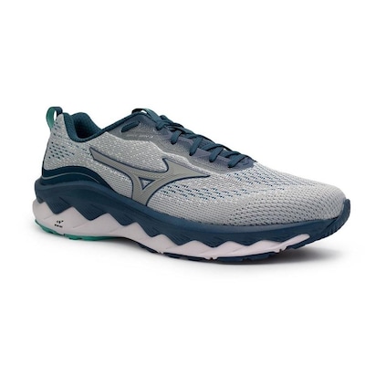 Tênis Mizuno Wave Way 3 - Masculino + Meia Color Sports - Foto 2