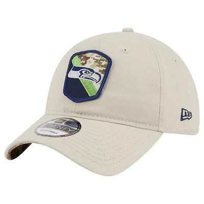 Boné Aba Curva New Era 920 Seattle Seahawks Salute To Service - Strapback - Adulto - Foto 1