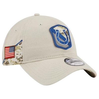 Boné Aba Curva New Era 920 Indianapolis Colts Salute To Service - Strapback - Adulto - Foto 3