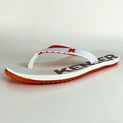 Chinelo Sandália Sandália Kenner Red -Masculino - Foto 3
