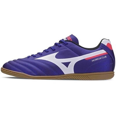 Chuteira Futsal Mizuno Morelia Club + Meia Antiderrapante - Adulto - Foto 2