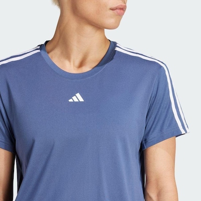 Camiseta adidas Aeroready Train Essentials 3-Stripes - Feminina - Foto 6