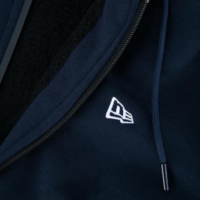 Blusão de Moletom New Era Canguru Aberto Essentials - Masculino - Foto 3