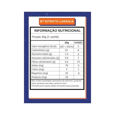 Sachê Bt Nitrato Dobro Laranja E Morango - 10X30G - Foto 3
