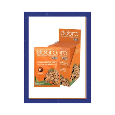 Sachê Proteína Prot Dobro Chocolate Com Avelã - 10X30G - Foto 2