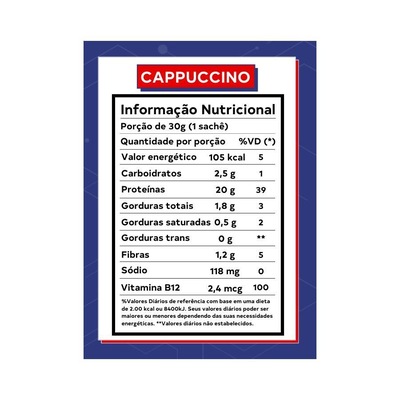 Sachê Proteína Prot Dobro Cappuccino - 10X30G - Foto 2