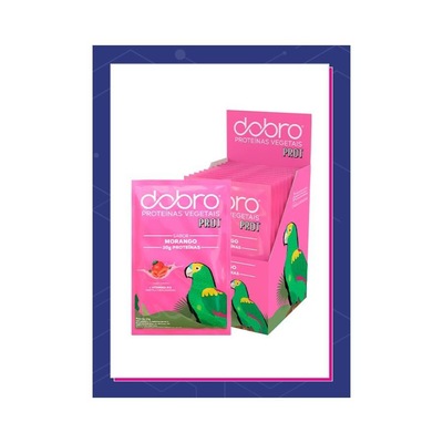 Sachê Proteína Prot Dobro Morango - 10X30G - Foto 3