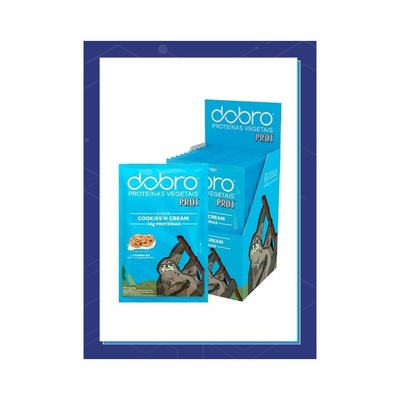Sachê Proteína Prot Dobro Cookies - 10X30G - Foto 2