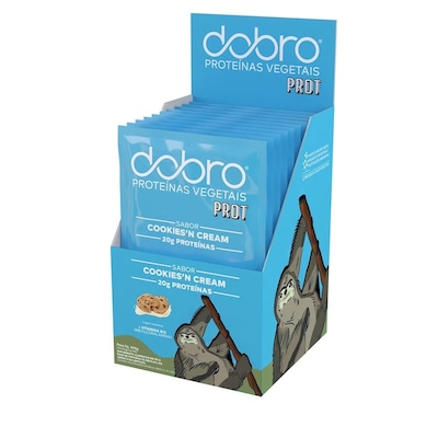 Sachê Proteína Prot Dobro Cookies - 10X30G - Foto 1