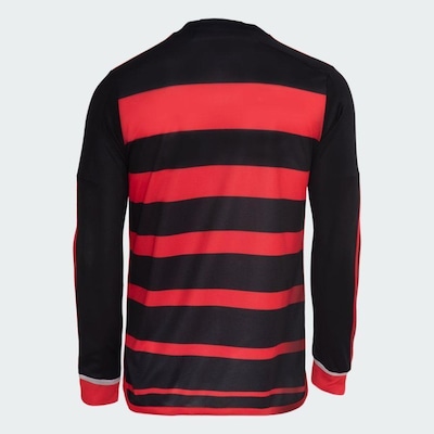 Camisa 1 Flamengo I Manga Longa 24/25 adidas - Masculina - Foto 3