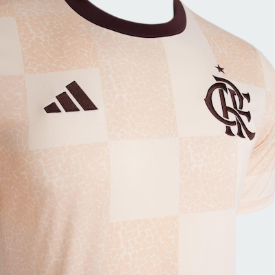 Camisa do Flamengo adidas Pré Jogo 24/25 - Masculina - Foto 5