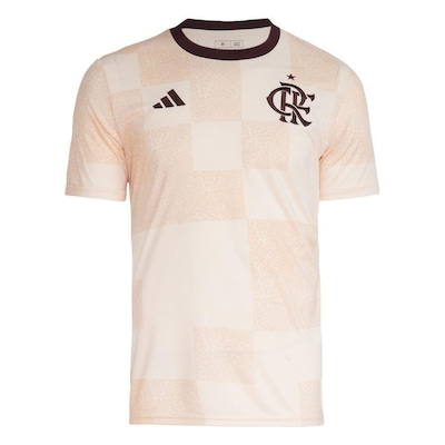 Camisa do Flamengo adidas Pré Jogo 24/25 - Masculina - Foto 1