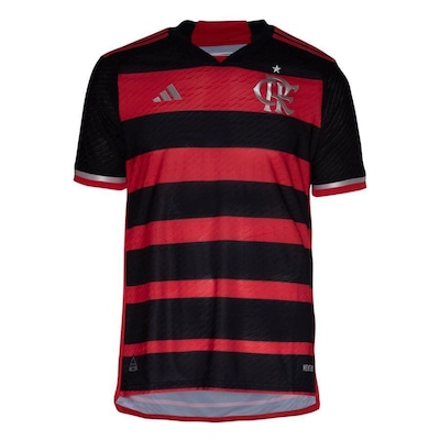 Camisa 1 do Flamengo Authentic 24/25 adidas - Masculina - Foto 1