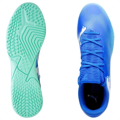 Chuteira Futsal Puma Future 7 Play Adulto - Foto 6