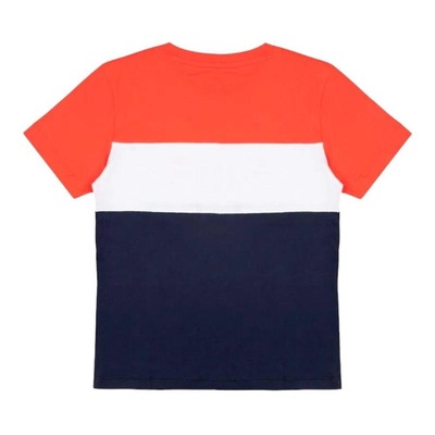 Camiseta Fila Color Block - Infantil - Foto 2