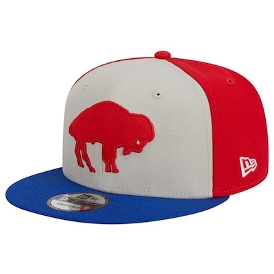 Boné Aba Reta New Era 950 Buffalo Bills Sideline Histórico - Snapback - Adulto - Foto 1