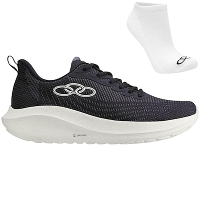 Kit Tênis Olympikus Acqua + Meia - Feminino - Foto 1