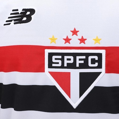 Camisa do São Paulo I 24/25 S/N° New Balance - Masculina - Foto 3