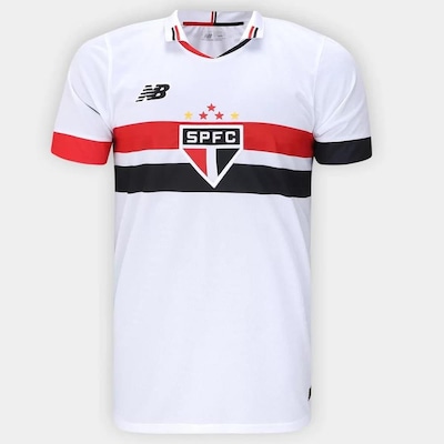 Camisa do São Paulo I 24/25 S/N° New Balance - Masculina - Foto 1