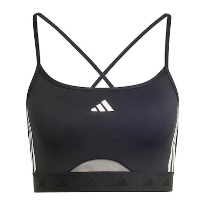Top Cropped adidas Hyperglam - Feminino - Foto 1